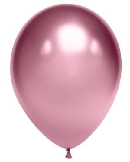 Шар Розовый хром