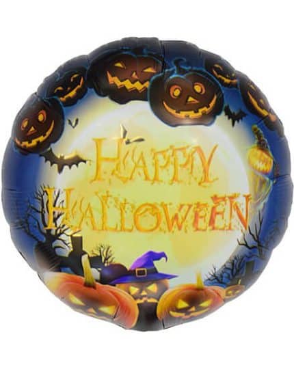 Круг Хэллоуин Страшные тыквы