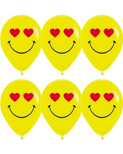 Emoji Смайл влюбленный пастель